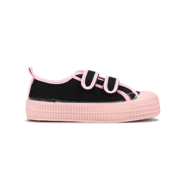 Black / Pink Novesta S.M.Kid Velcro 60 Blk / 333 Pnk Kids' Sneakers | 3ITQTw9rZIL