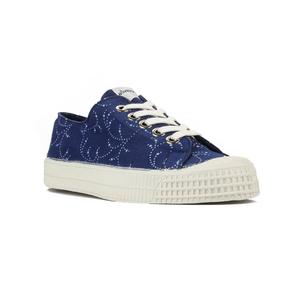 Blue Novesta S.M. print Women's Flat Shoes | j6RVYMoexGl