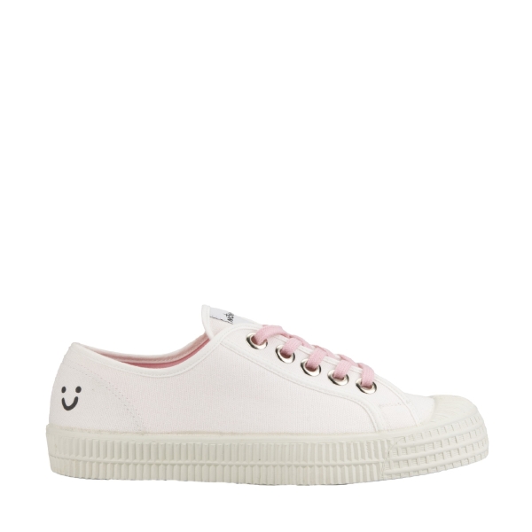 Light Pink Novesta S.M. Pes V Nudzi 10wht pnk / 110 Women's Flat Shoes | mbIPnHrhRj5