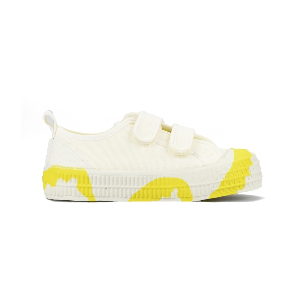 Light Yellow Novesta S.M.Kid Vel.Duo 10 Wht / 823 Ylw Kids' Sneakers | nufFmx9whiH