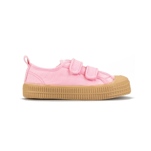 Pink Novesta S.M.Kid Velcro 03 Rz / 003 Trnsp Kids' Sneakers | OuYTpaJ5GLC